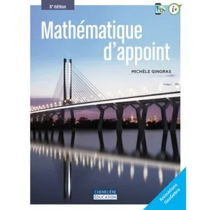 Gaetan Morin Cheneliere Education Mathematique d'appointVendu parcultura-librairie