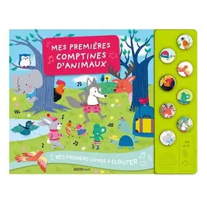 PHILIPPE AUZOU Mes premières comptines d'animaux pas cher
