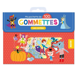 Auzou Éditions Ma pochette de 100 gommettes - les contes pas cher