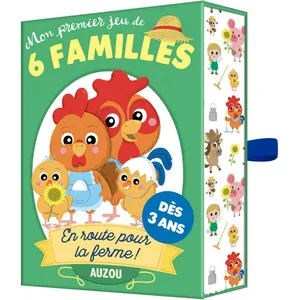 Comparateur de prix : Auzou Premier jeu de 6 Familles