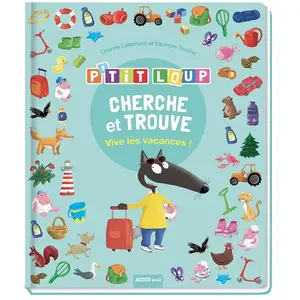 Comparateur de prix : Auzou Éditions Cherche et trouve des tout-petits - p'tit loup - vive les vacances !