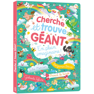 Auzou Éditions Cherche et trouve géant - en plein imaginaire pas cher