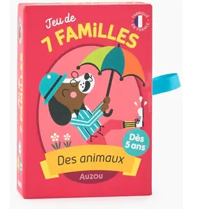 Comparateur de prix : Editions Auzou - Jeu de 7 Familles des Animaux