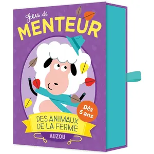 PHILIPPE AUZOU Jeu de menteur des animaux de la ferme aille Unique Coloris Unique pas cher
