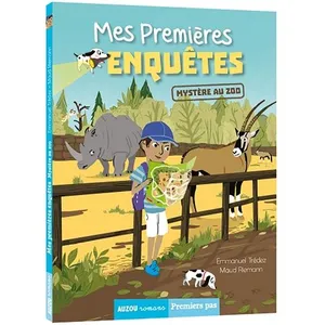 Comparateur de prix : PHILIPPE AUZOU Mes Premières Enquêtes - Mystère Au Zoo