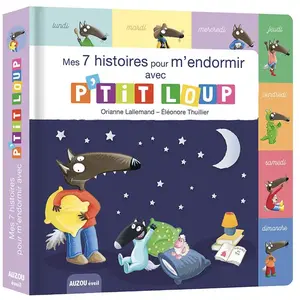 Comparateur de prix : Auzou Éditions Mes 7 histoires de la semaine pour m'endormir avec p'tit loup