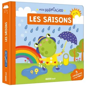 Auzou Éditions Mon anim'agier - les saisons pas cher