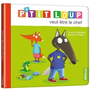Auzou Livre d'éveil : P'tit Loup veut être le chef aille Unique Coloris Unique pas cher