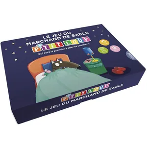 Comparateur de prix : Jeux de carte - Auzou - Le jeu du marchand de sable p'tit loup - Bleu
