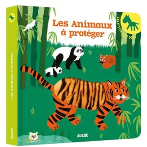 Auzou Éditions Les p'tits tout doux - les animaux a proteger pas cher