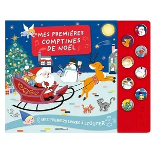 Auzou Éditions Mes premiers livres a ecouter - mes premières comptines de noel (ne) pas cher