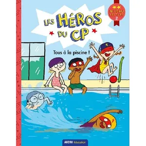 Comparateur de prix : Auzou Éditions Les héros du CP. Tous à la piscine ! : niveau lecture 2 Marie-Désirée Martins
