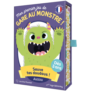 PHILIPPE AUZOU Mon premier jeu de gare au monstre ! : sauve tes doudous ! pas cher