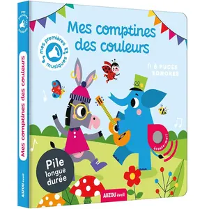 Auzou Éditions Mes premiers sonores - mes comptines des couleurs pas cher