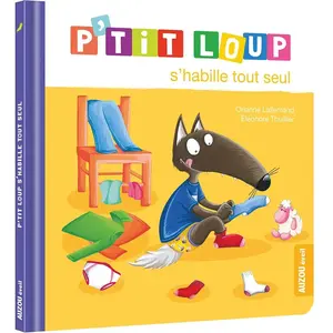 Auzou Éditions P'tit loup s'habille tout seul pas cher