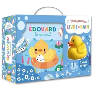 Mon premier livre de bain - valisette - édouard le canard pas cher