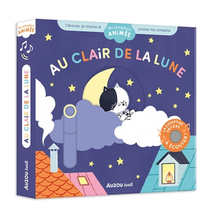 Auzou Éditions Ma comptine animée - au clair de la lune pas cher