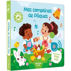 Comparateur de prix : Auzou Éditions Mes premiers sonores - mes comptines de pâques