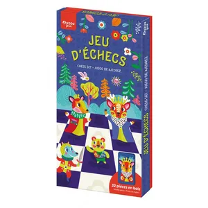 Jeu de société Auzou Le jeu des échecs au coeur de la forêt pas cher