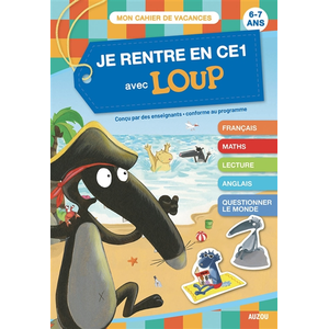 Comparateur de prix : Auzou Éditions Je rentre en ce1 avec loup - cahier de vacances 2024