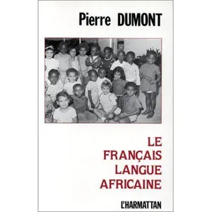 L'harmattan Le français langue africaine pas cher