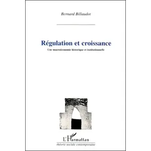 L'harmattan Regulation et croissance pas cher