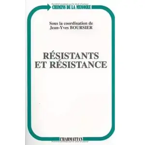 L'harmattan Résistants Et Résistance pas cher