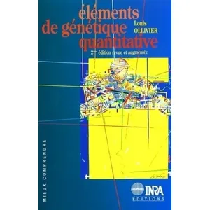 Inra Eléments de génétique quantitative pas cher