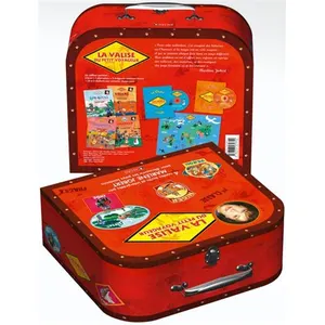Glénat Jeunesse La valise petit voyageur : Pour découvrir les pays lointains (2CD audio)