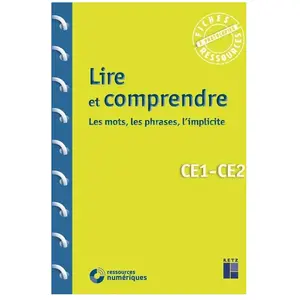 Comparateur de prix : Retz Lire Et Comprendre Ce1-Ce2 - Les Mots, Les Phrases, L'implicite