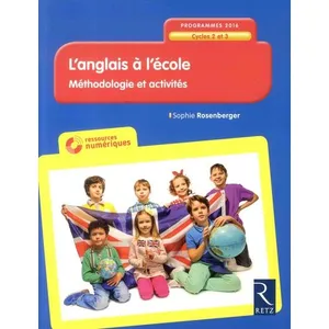 Retz Eds L'anglais à l'école Cycle 2 et 3 - NE + CD-Rom