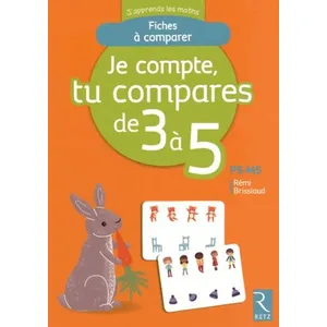 Comparateur de prix : Retz Eds Je compte, tu compares de 3 à 5 - PS-MS -