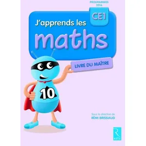 Comparateur de prix : Retz Eds J'apprends les maths CE1 Livre du maître