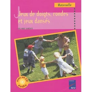 Comparateur de prix : Retz Eds Jeux de doigts, rondes et jeux dansés - Tome 1 (+ CD audio)