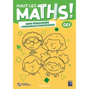 Comparateur de prix : Retz Eds Haut les maths ! CE1 - Guide pédagogique + ressources à photocopier