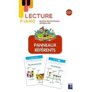 Retz Eds Lecture piano : Panneaux référents CE1