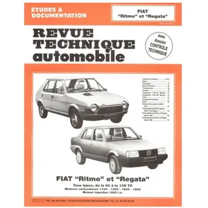 ETAI RTA 392.6 FIAT REGATA (1978 à 1990)Vendu paroscaro
