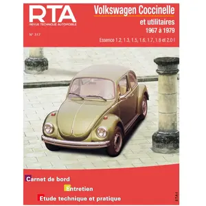 Revue Technique Etai Volkswagen Coccinelle Et Utilitaires - Depuis 1968 pas cher