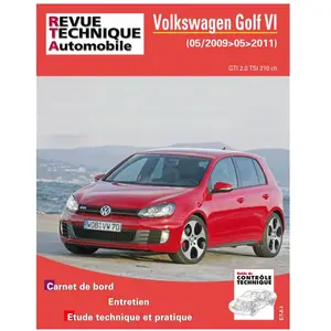 Comparateur de prix : ETAI Revue technique auto pour VOLKSWAGEN: Golf (Ref: 24708)
