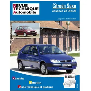 Comparateur de prix : ETAI Revue Technique Automobile Citroën Saxo Essence Et Diesel