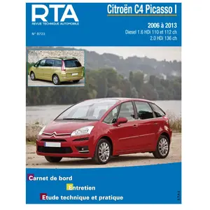 Comparateur de prix : ETAI Revue technique auto pour CITROËN: C4 Picasso (Ref: 23546)