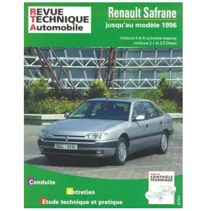 Comparateur de prix : Ré-édition ETAI Revue technique auto pour RENAULT: Safrane (Ref: 12939)