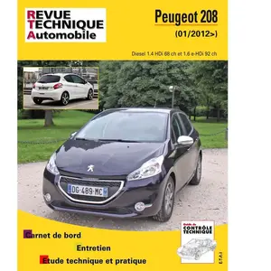 ETAI Revue technique auto pour PEUGEOT: 208 (Ref: 25448) pas cher