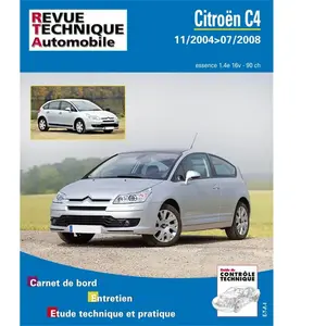 Comparateur de prix : ETAI Revue technique auto pour CITROËN: C4 (Ref: 23666)