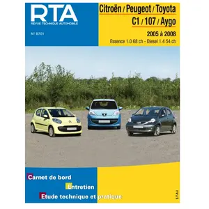 Comparateur de prix : ETAI Citroën/Peugeot/Toyota C1/107/Aygo Essence Et Diesel - 1.0 12v Et 1.4d