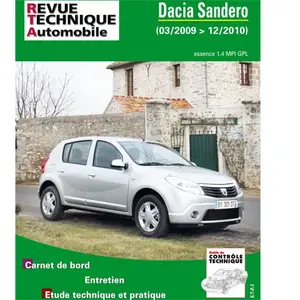 Etai E.T.A.I - Revue Technique Automobile B761 - DACIA SANDERO I - 2008 à 2012 pas cher