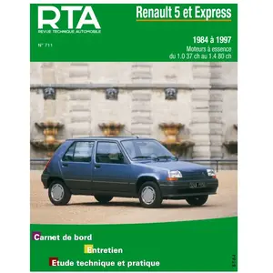Comparateur de prix : Eds Techniques Pour L'automobile Et L'industrie Renault 5 Et Express - Moteurs Essence Atmosphérique De 0.91 À 1.4