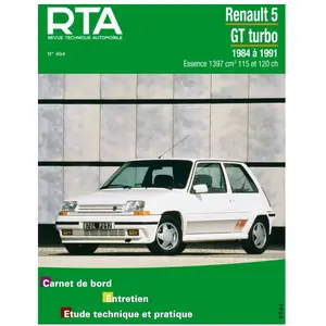 ETAI RTA 464 - RENAULT 5 GT turbo (1984 à 1991) pas cher
