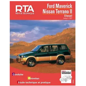 ETAI Revue technique auto pour NISSAN: Terrano & FORD: Maverick (Ref: 13445)Vendu paroscaro