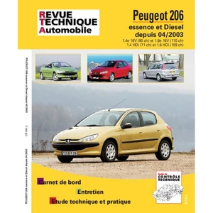 ETAI Revue technique auto pour PEUGEOT: 206 (Ref: 20851) pas cher